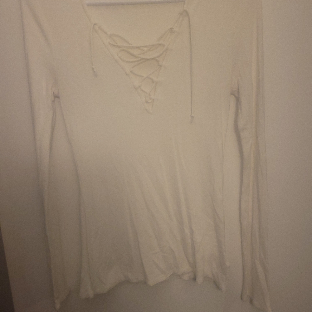 Express criss cross shirt
